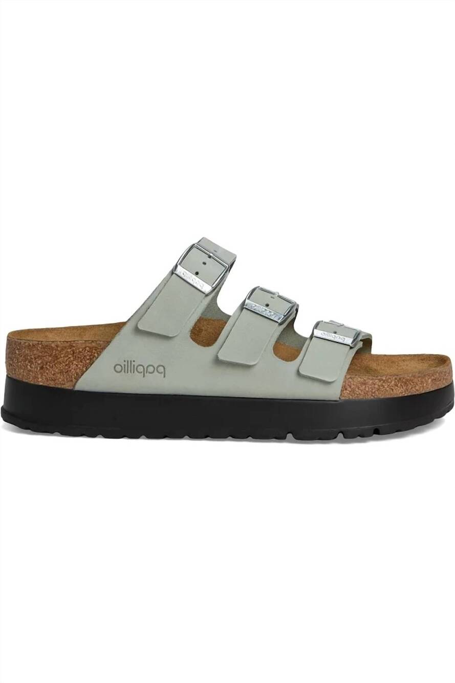 NEW PAPILLIO women's florida iii pap flex platform sandal in pure sage